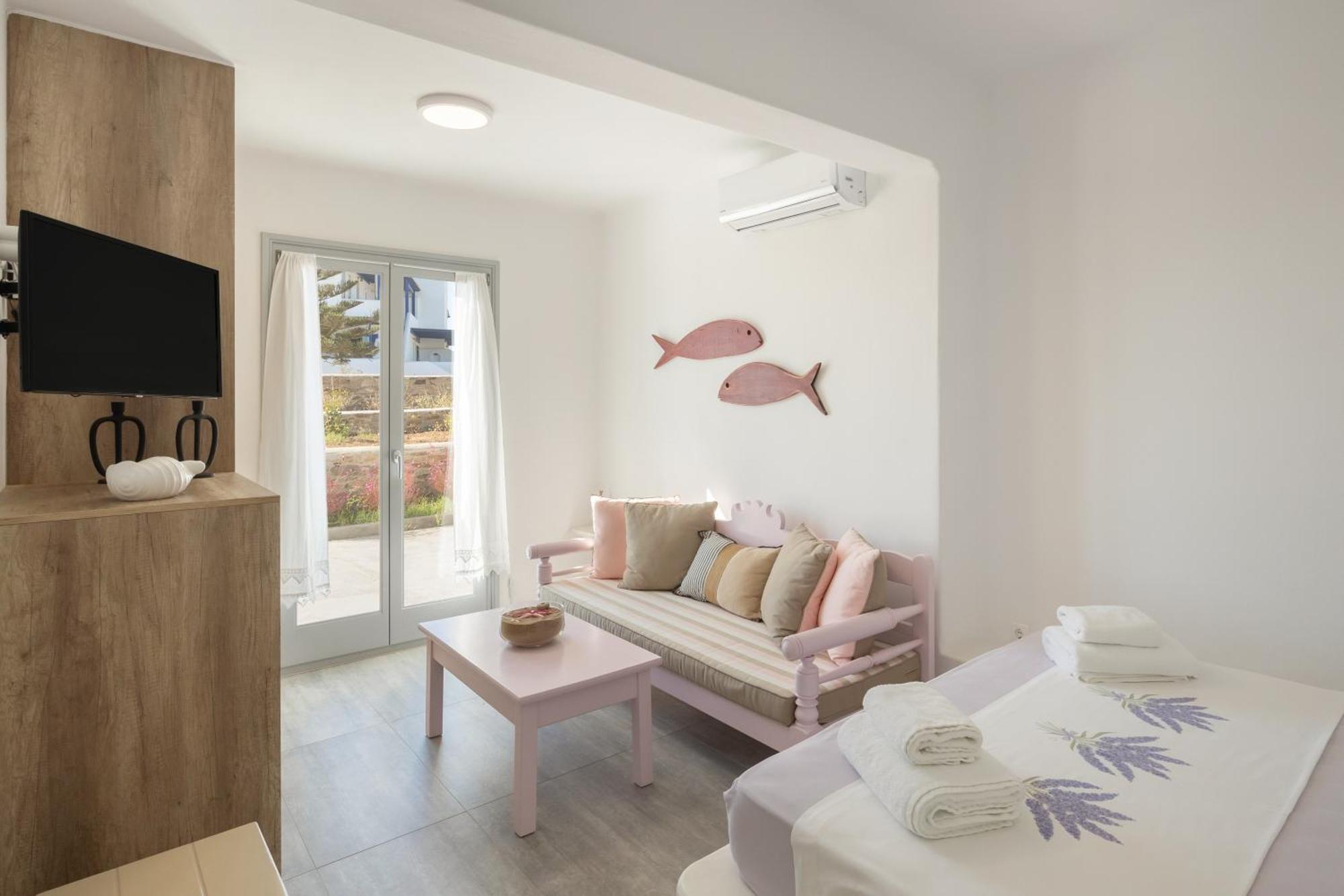 Paros Melodia Apartments Logaras Exterior foto