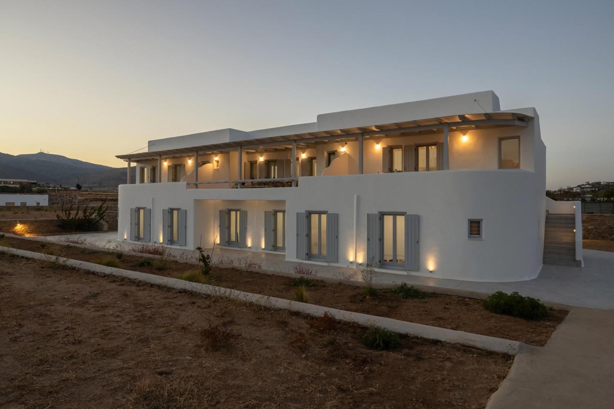 Paros Melodia Apartments Logaras Exterior foto